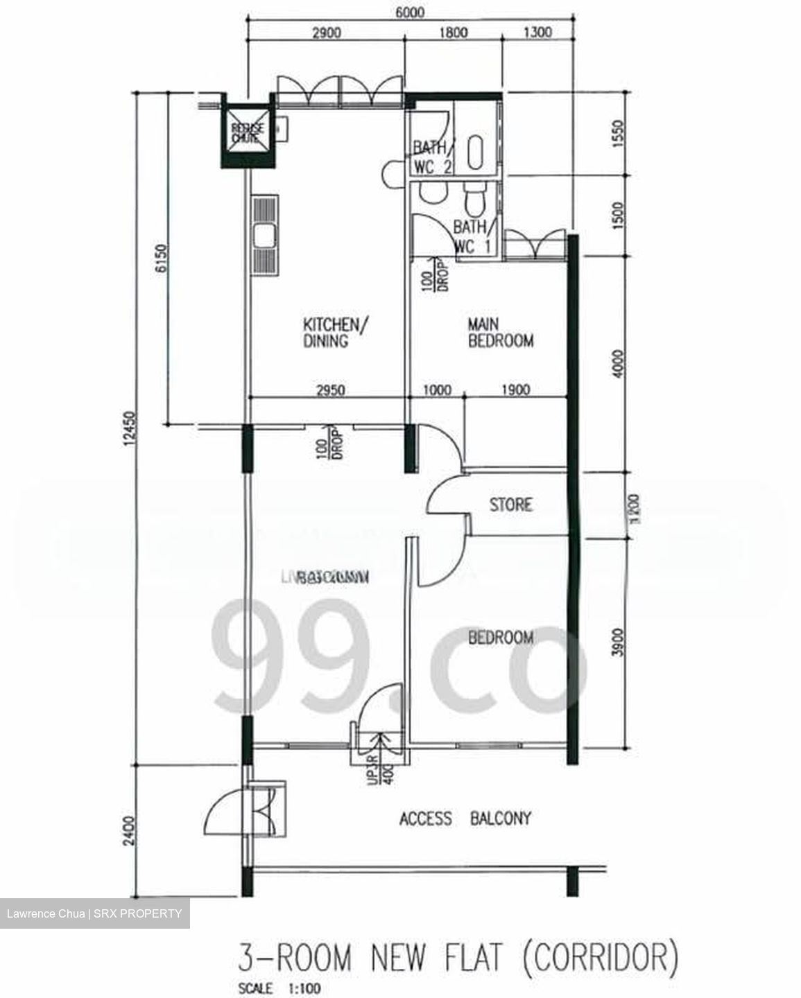 Blk 138 Bedok North Street 2 (Bedok), HDB 3 Rooms #560359531